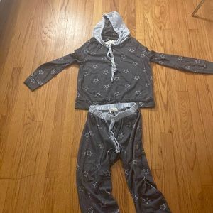 star sweatshirt sweatpants set